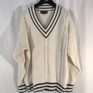 Vintage Corsica Varsity Style Sweater